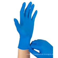 Dental Exam Blue Nitrile Gloves